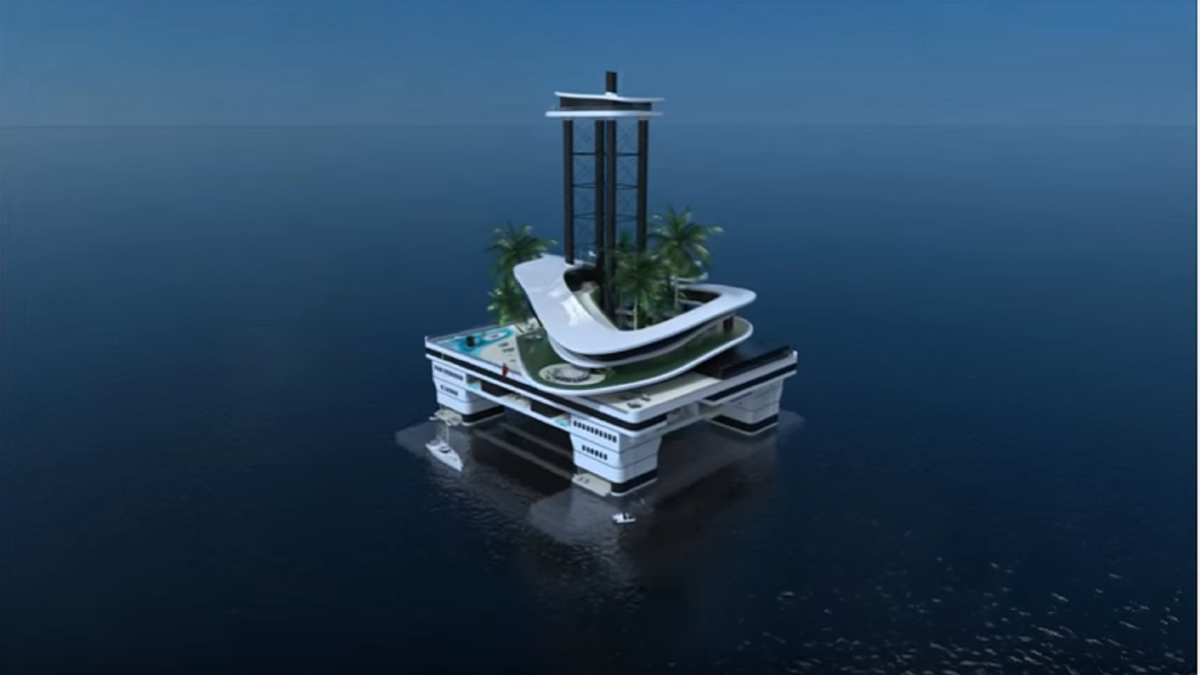 Плавучий остров Kokomo Ailand