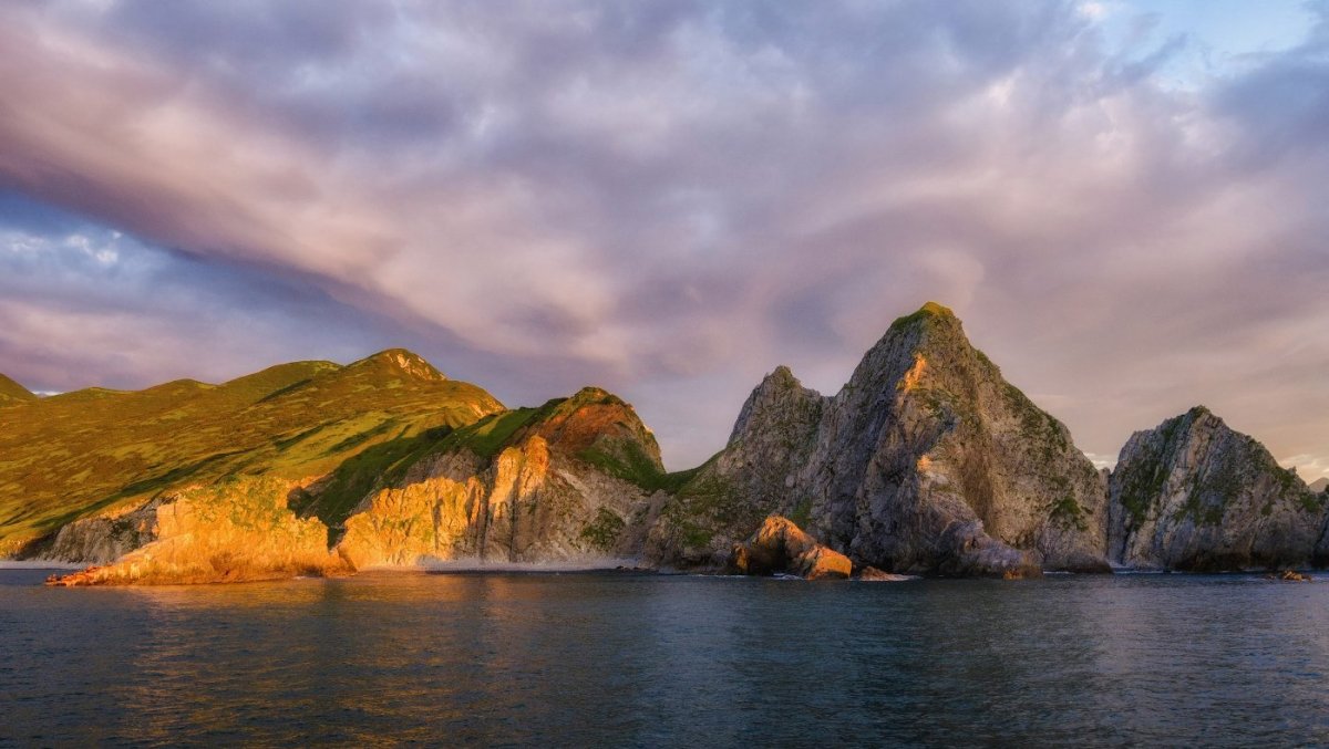 Петропавловск-Камчатский Скалистый берег моря