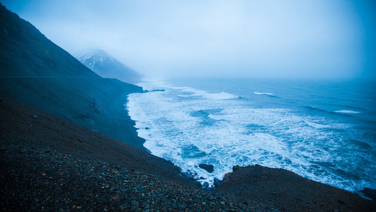 Исландия море