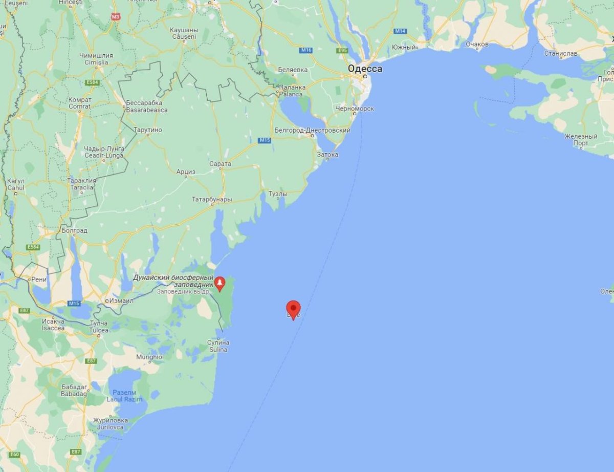 Остров змеиный Одесская область