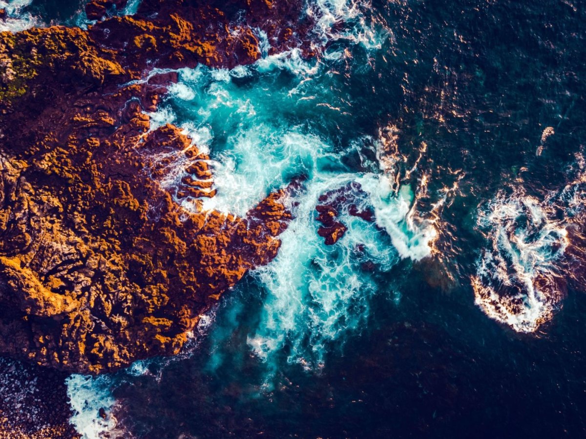 Море вид сверху