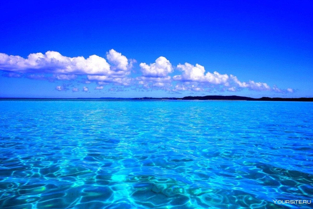 Прозрачное море