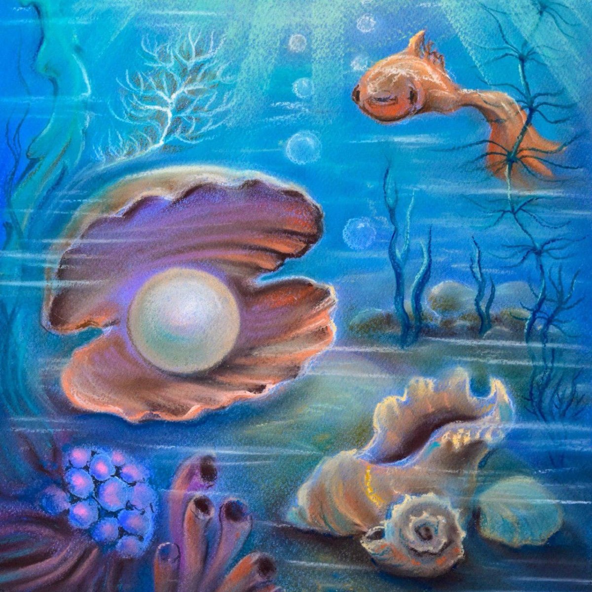 Рисунки на морскую тему