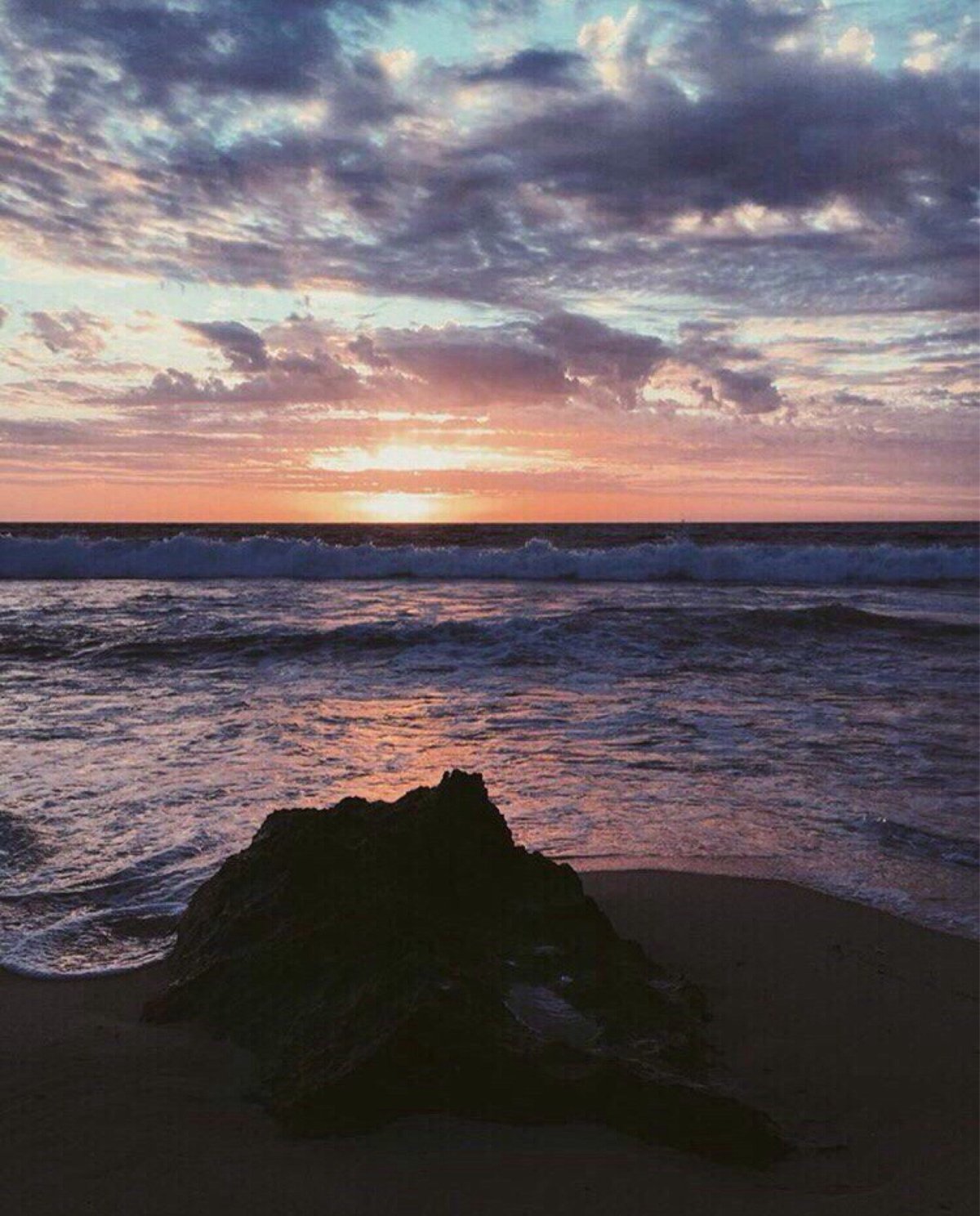 Эстетика море закат
