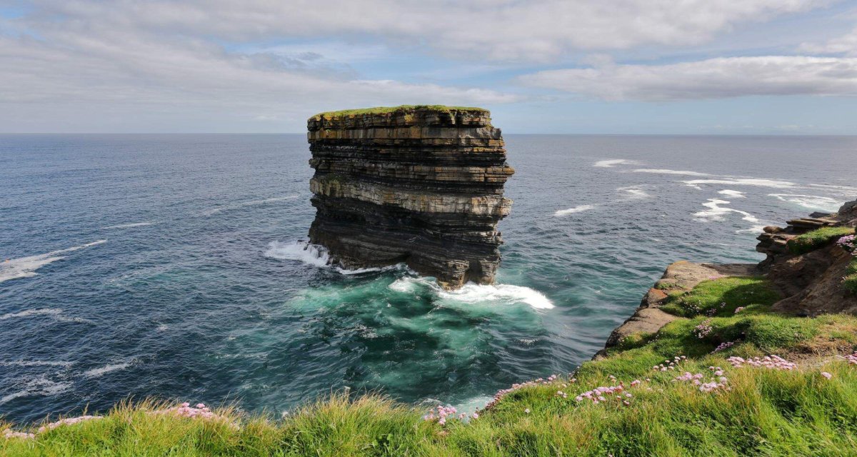 Downpatrick head Ирландия