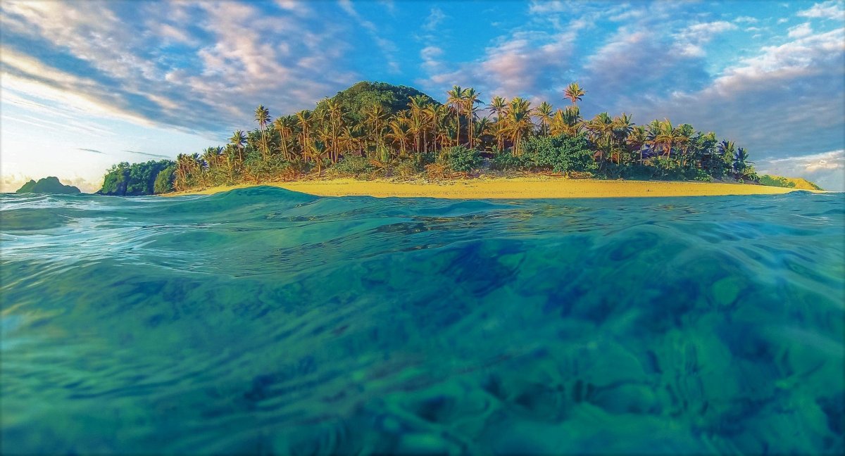 Острова Фиджи море Фиджи