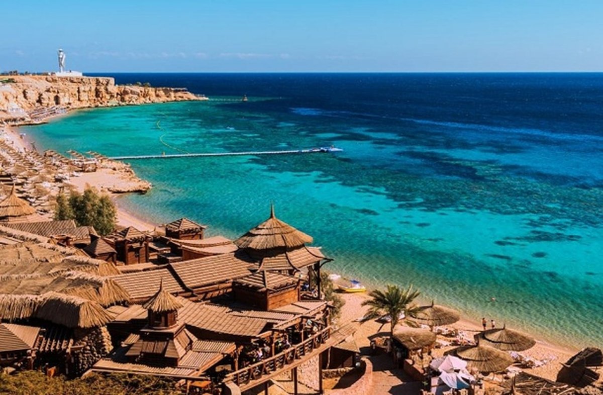 Красное море фото красивые пирамид