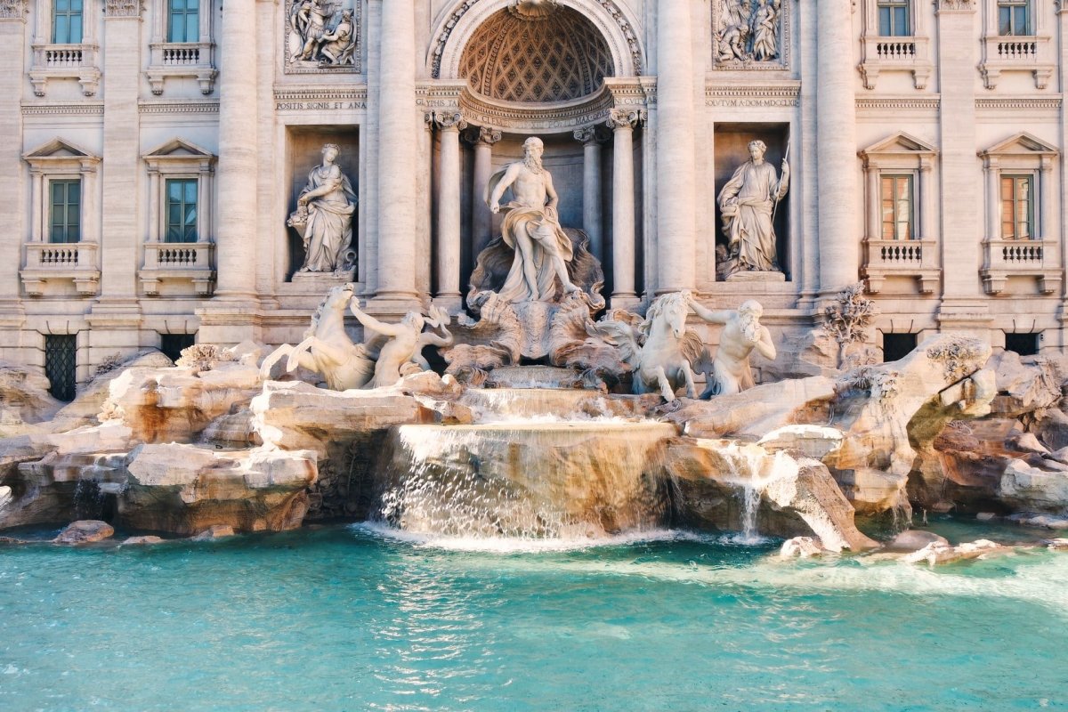 Фонтан Trevi, Рим, Италия