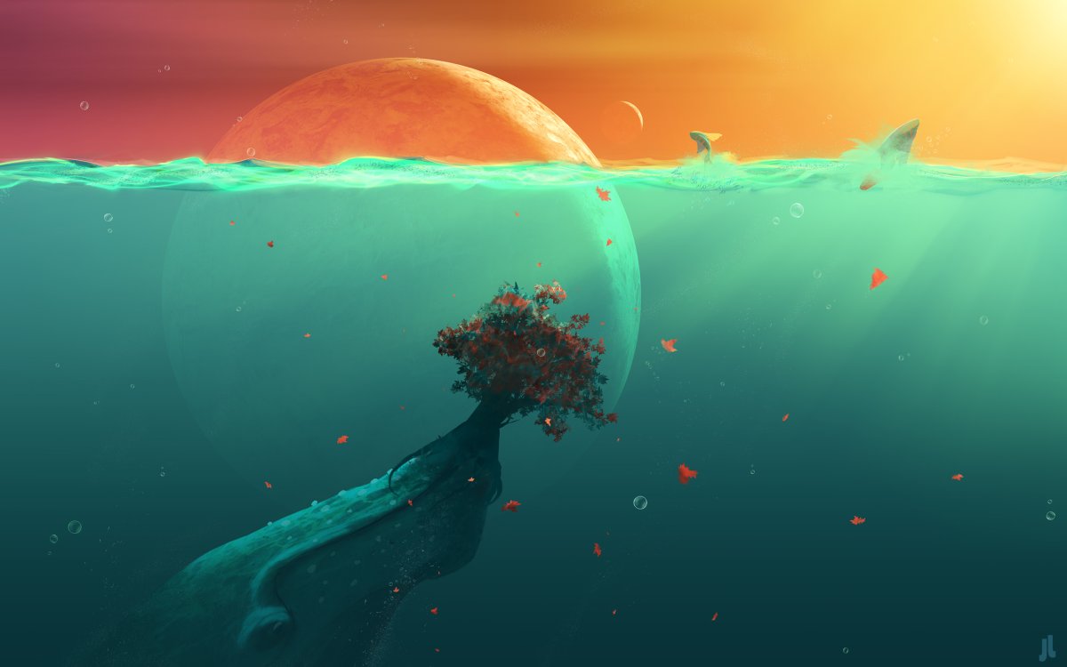 Под водой