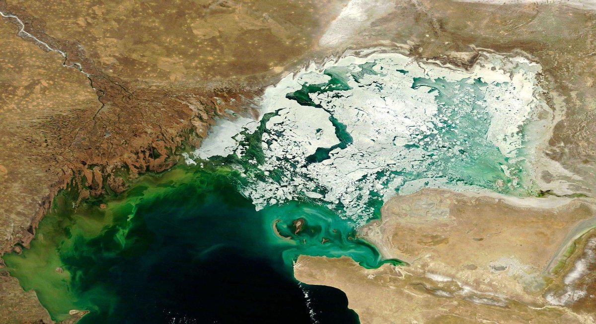 Каспий уровень моря