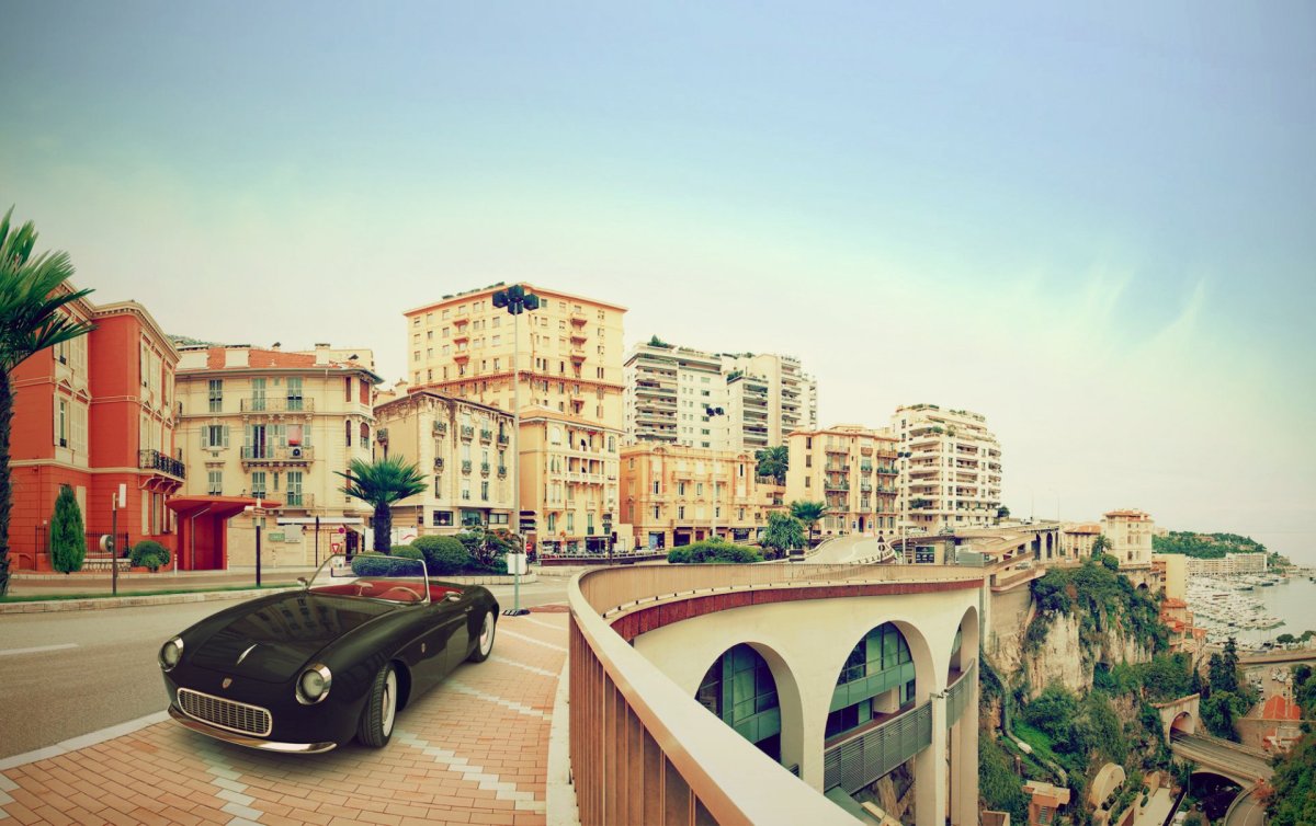 Монако улицы города