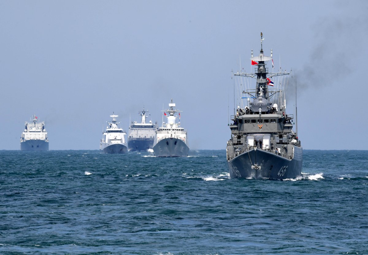 Учения Китая ВМФ