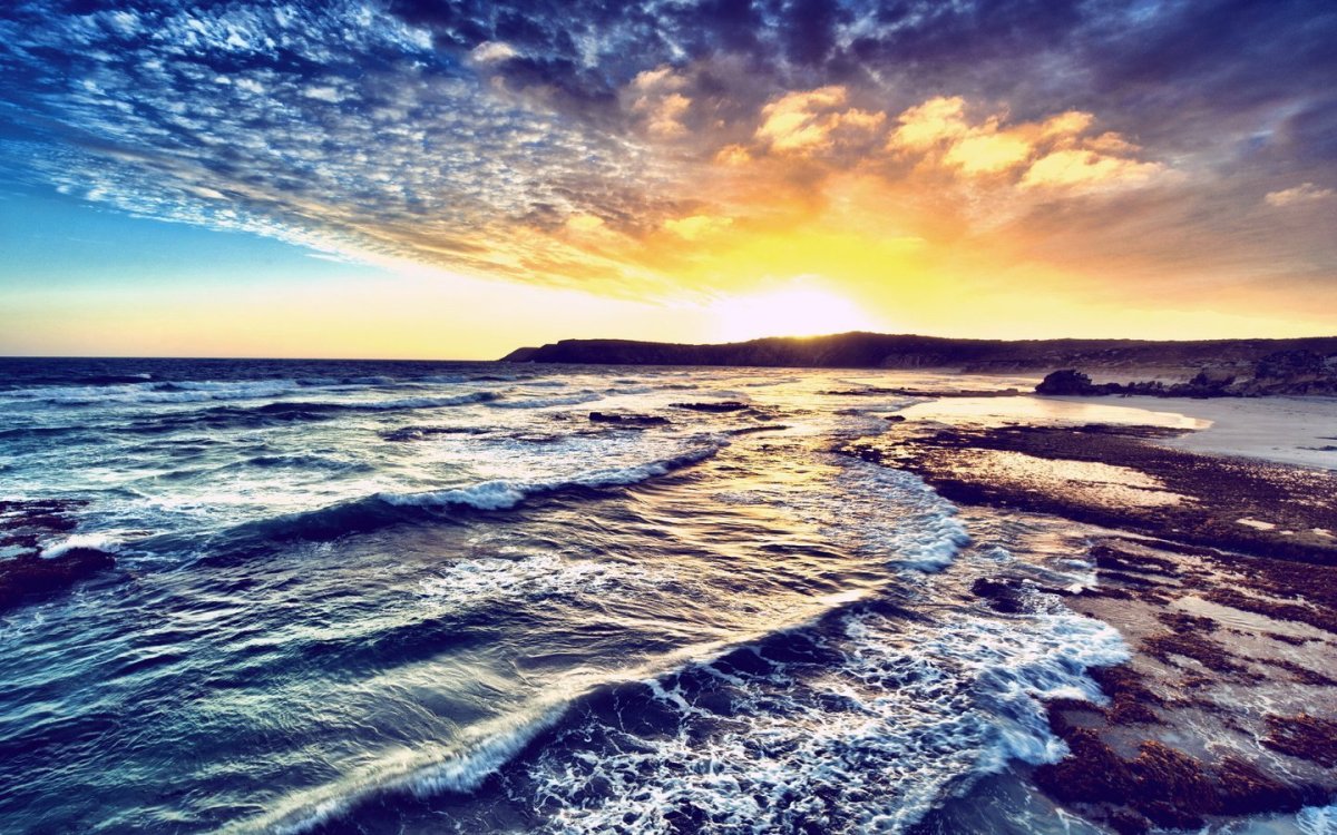 Красивое море