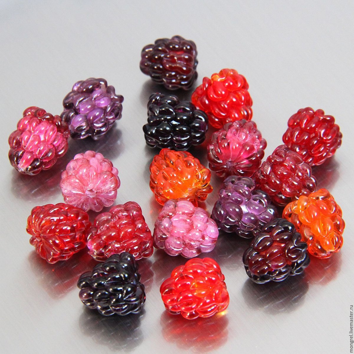 Lampwork малина