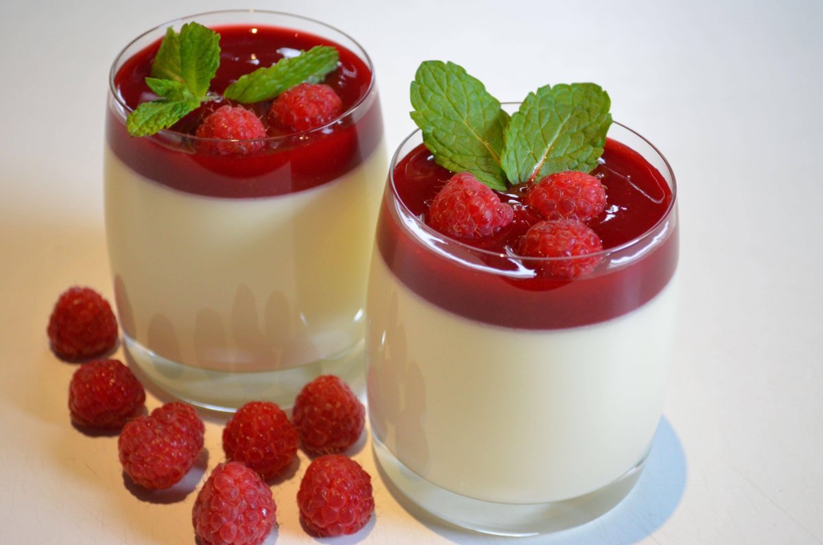 Итальянская panna Cotta