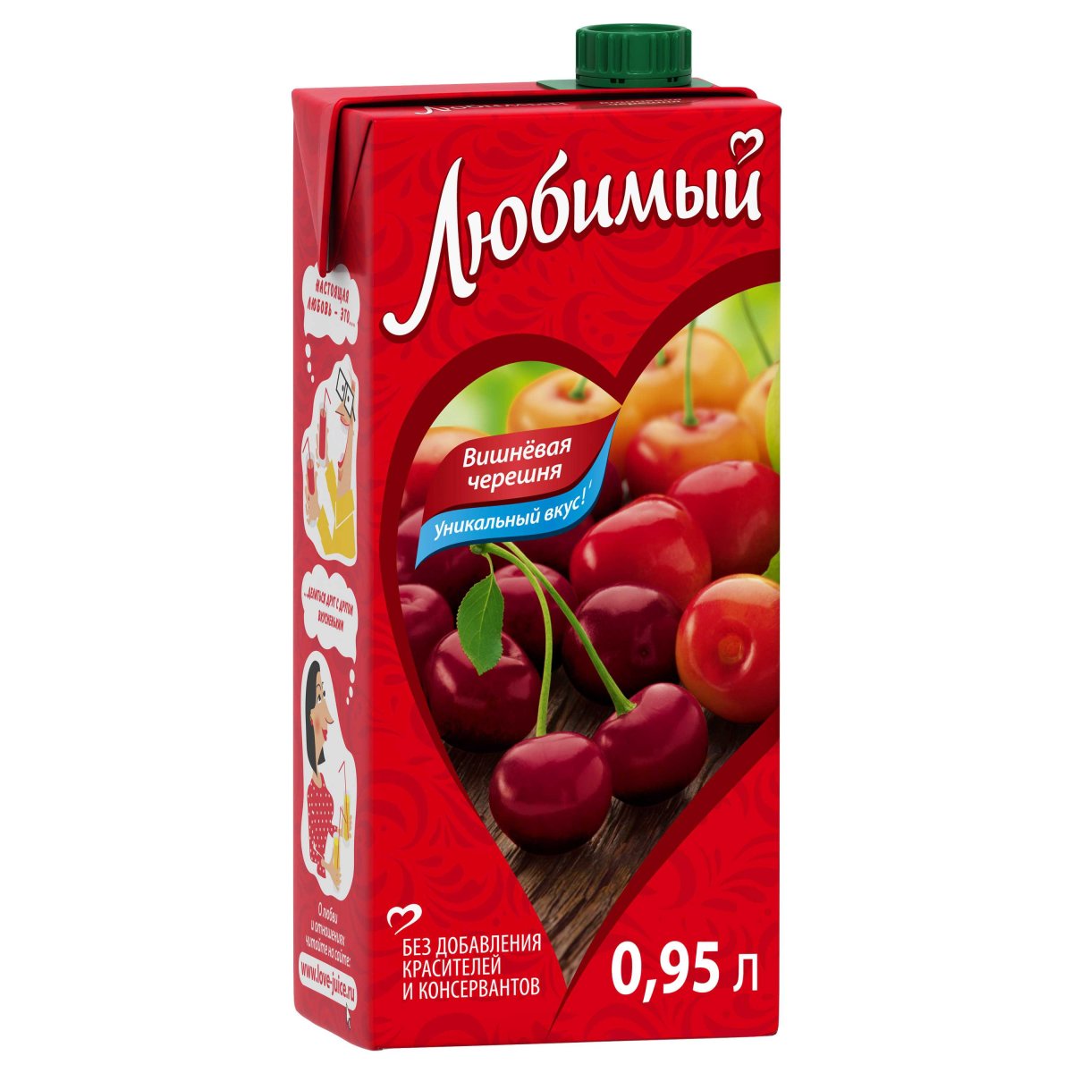 Сок любимый Вишневая черешня 1.93 л