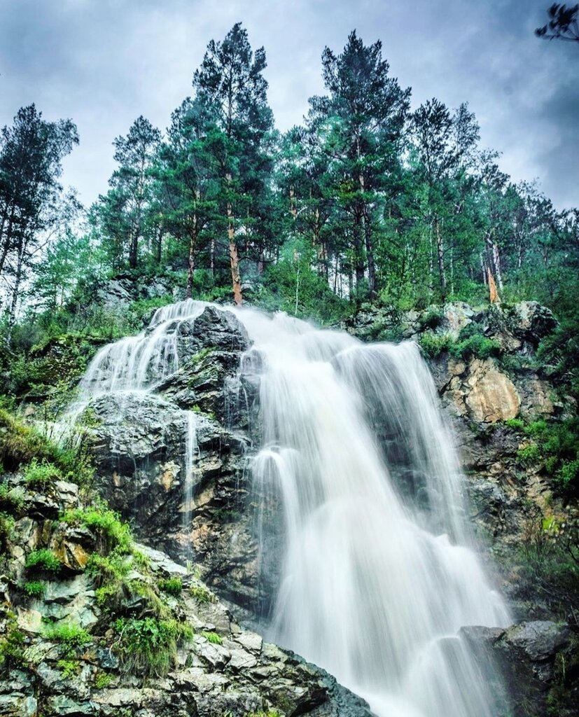 Камышлинский.водопад Алтай