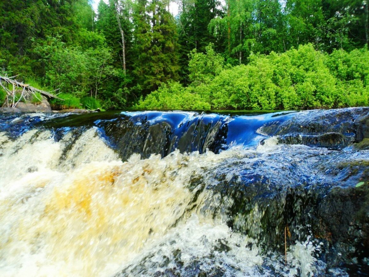 Водопад Надежда Карелия