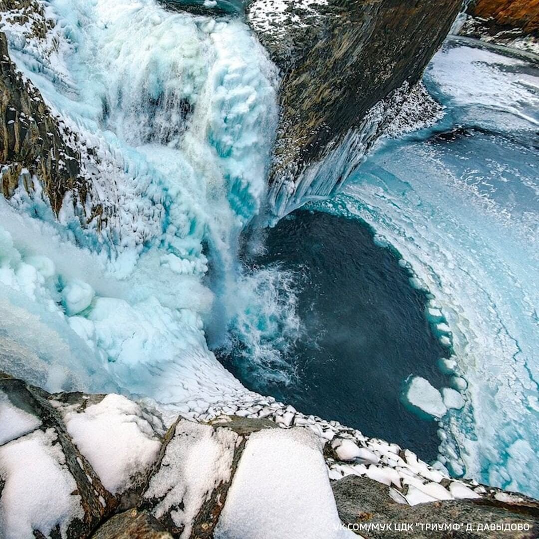 Кандинский водопад Путорана