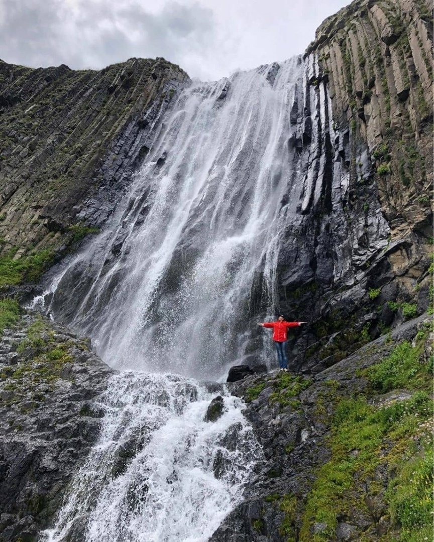 Водопад Терскол Кабардино-Балкария