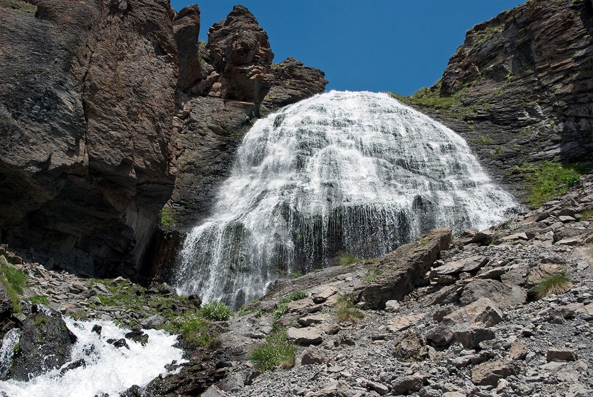 Водопад девичьи косы Кабардино-Балкария