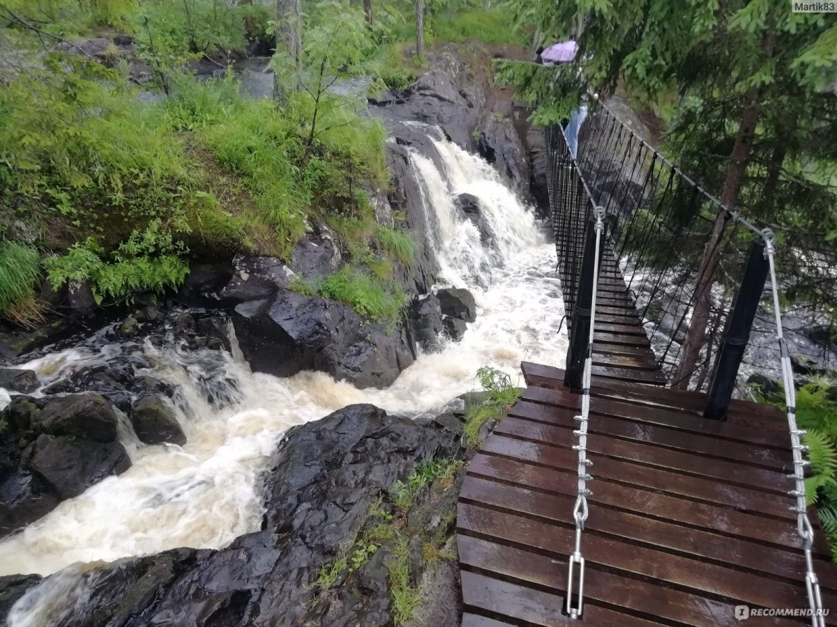 Затерянный мир водопадов Карелия