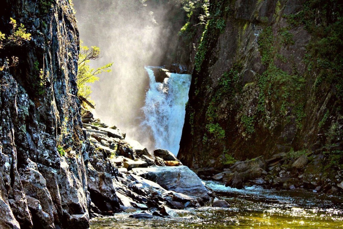 Киште водопад горный Алтай