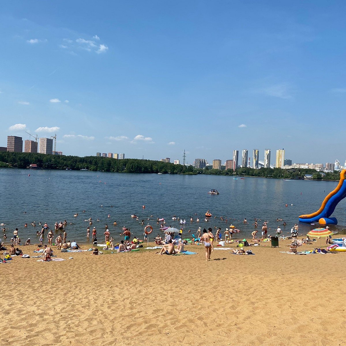 Пляж Рублево в Красногорске
