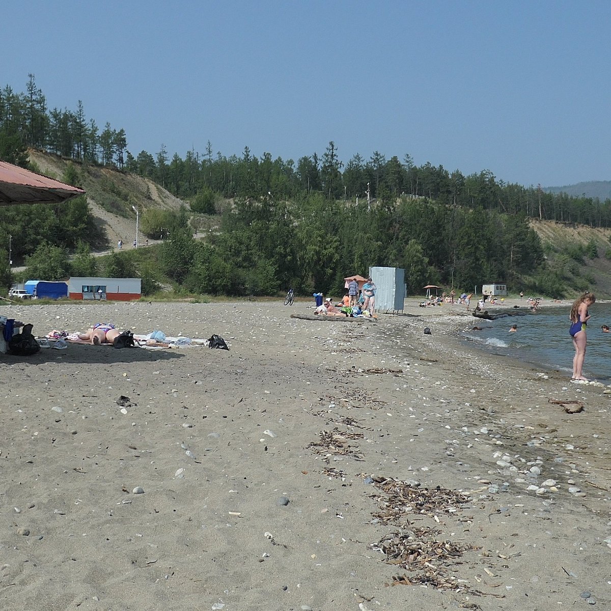 Озеро синара пляж