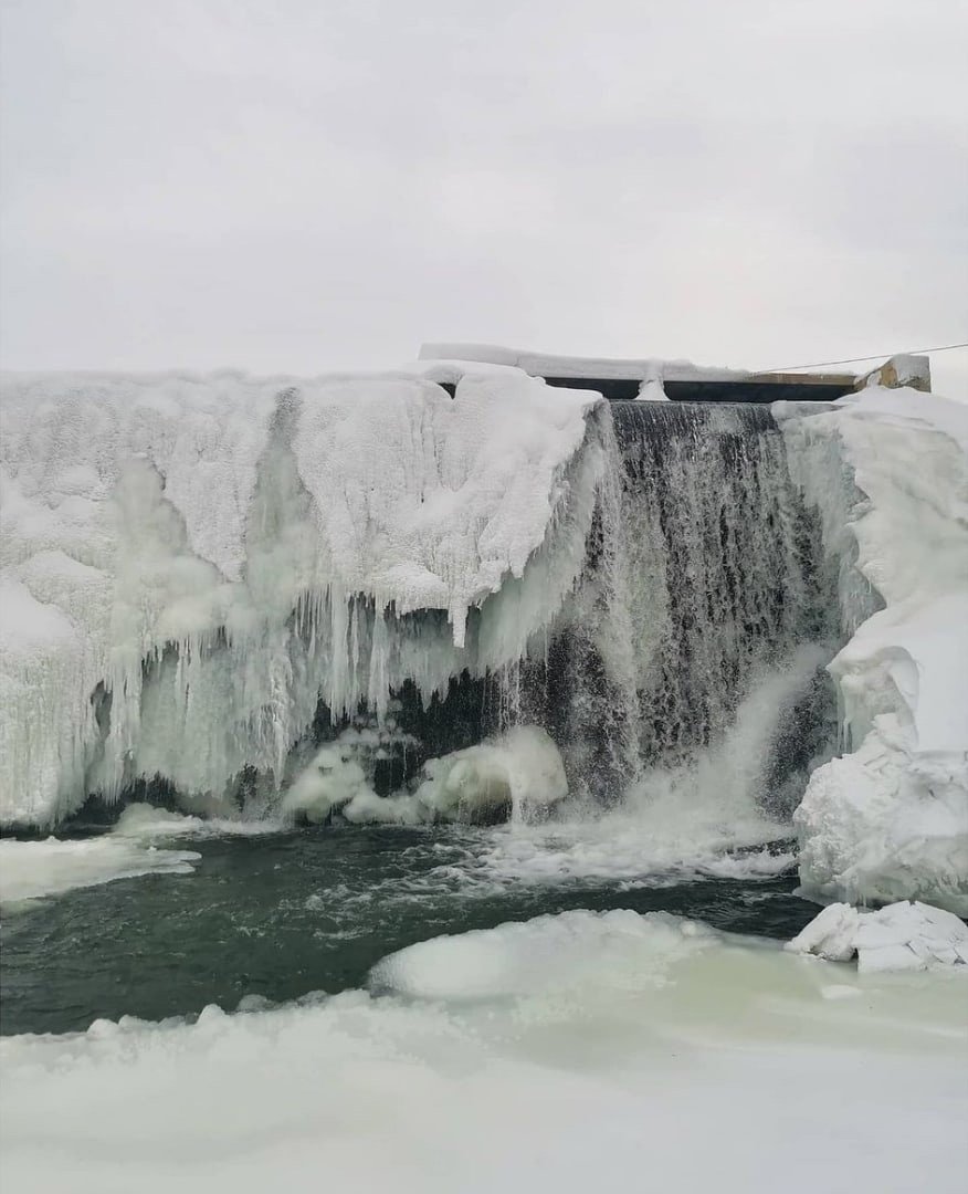 Карпысакский водопад Новосибирская