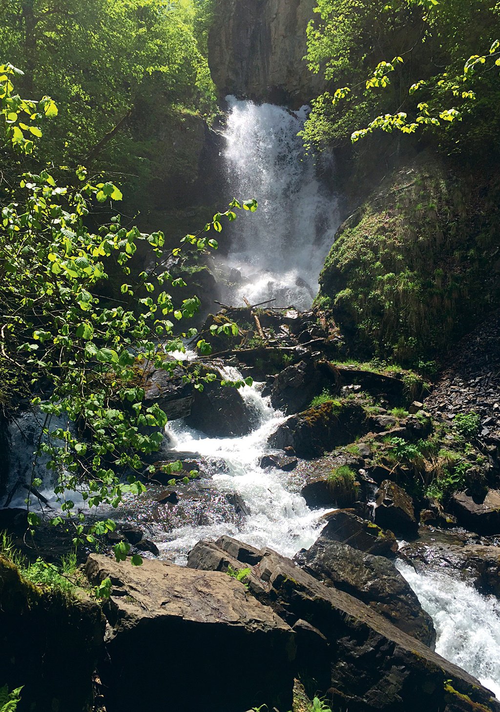 Ляжгинский водопад