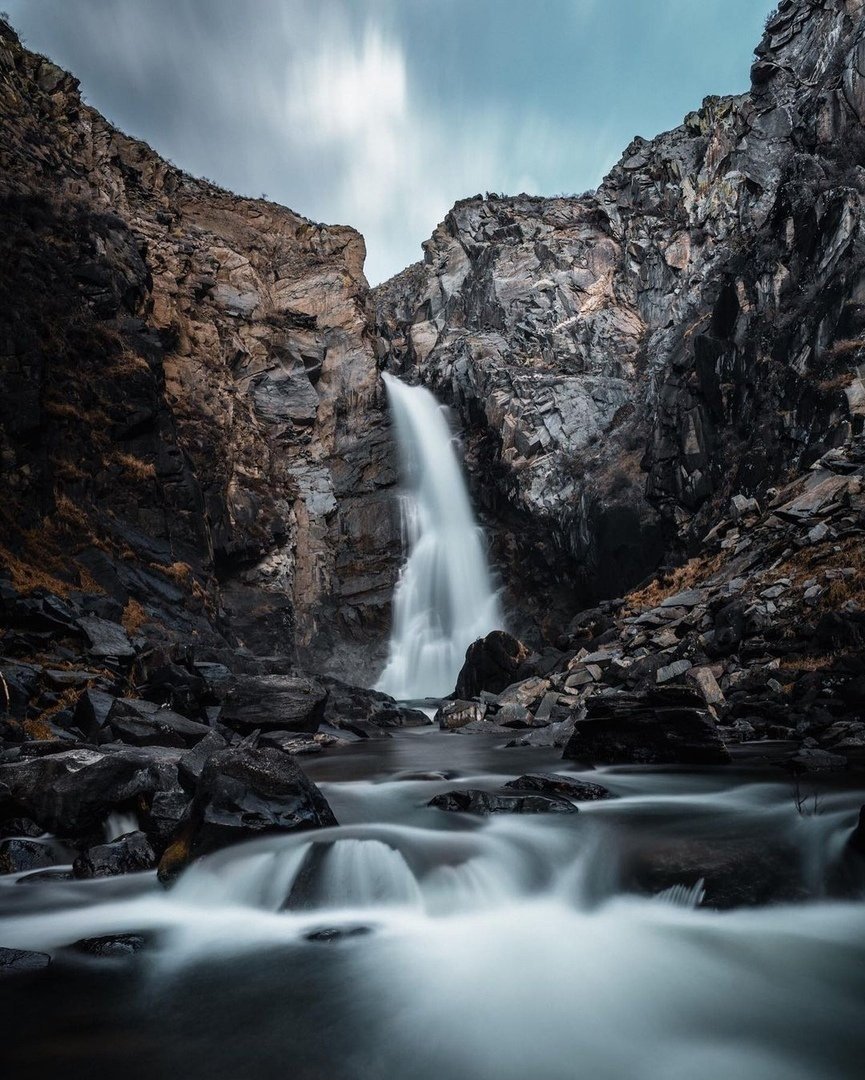 Долина Чулышмана водопад Куркуре