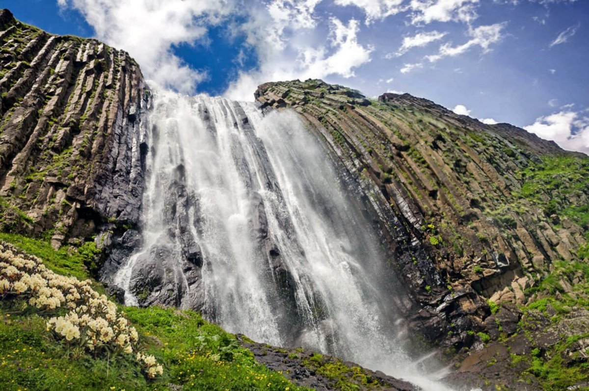 Водопад Султан Кабардино Балкария