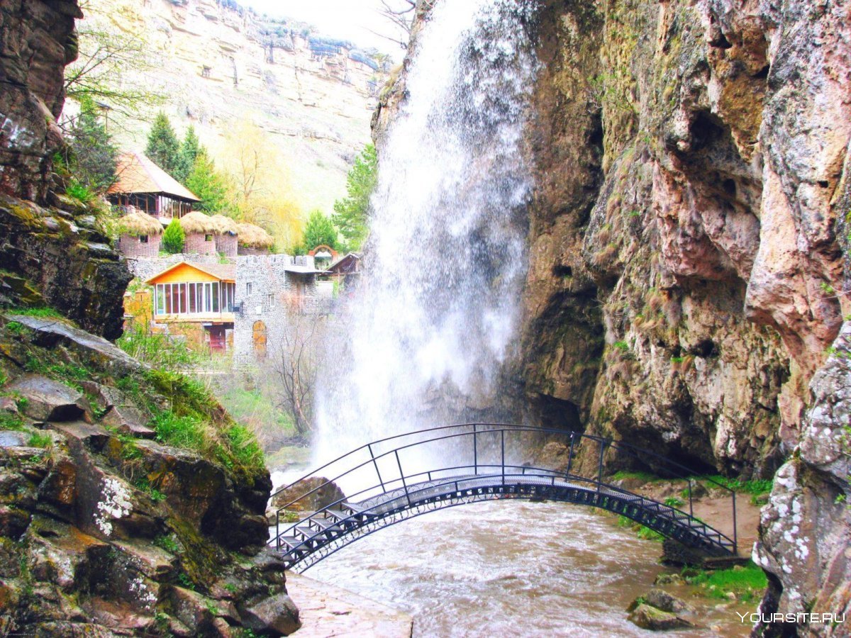 Медовые водопады Кабардино-Балкария