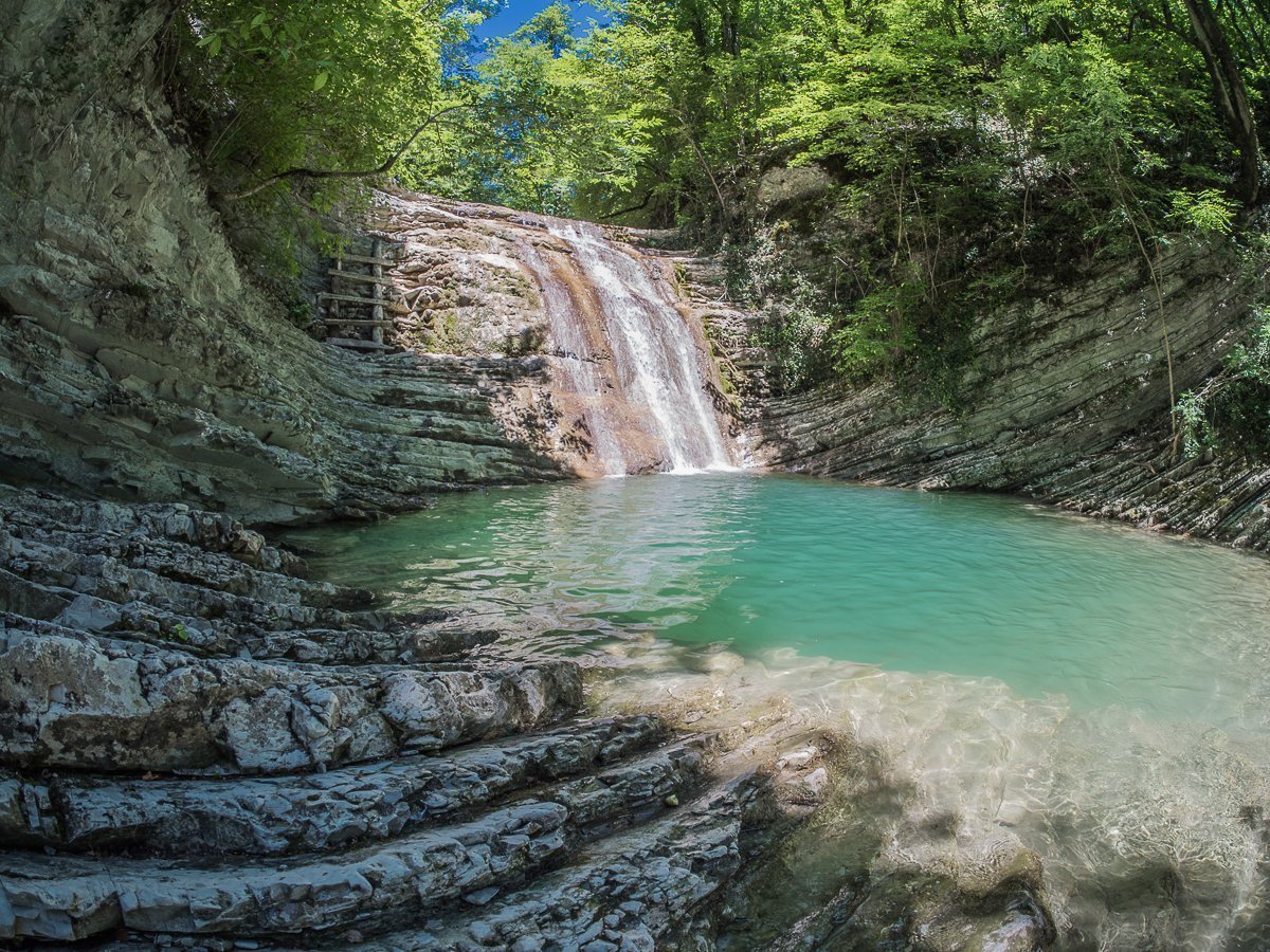 Плесецкие водопады Геленджик