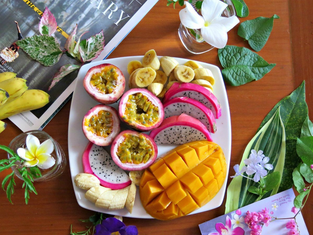 Манго маракуйя питахайя