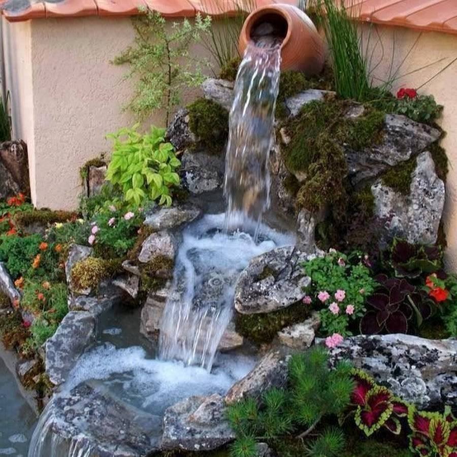 Декоративный водопад
