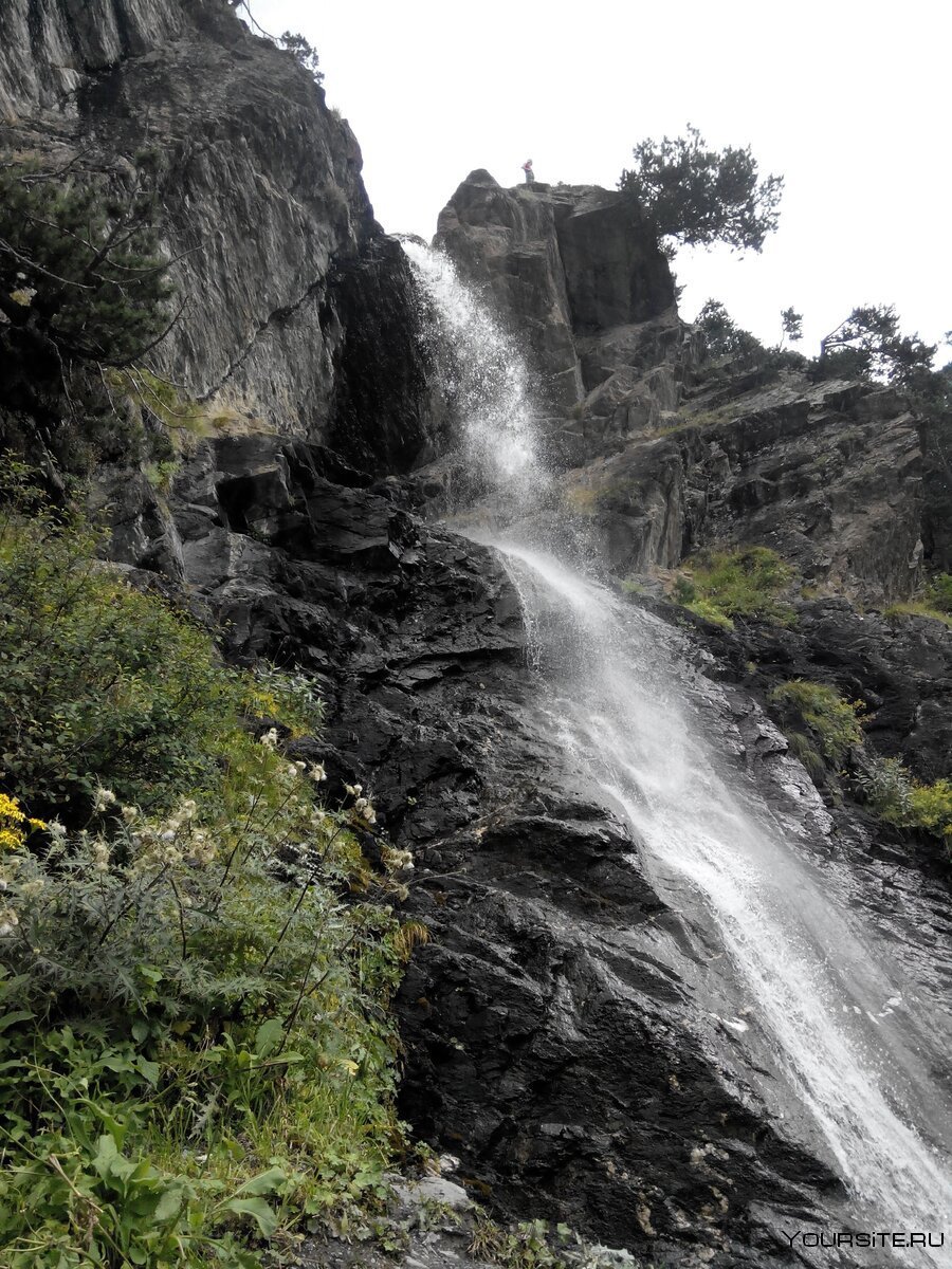 Баритовый водопад