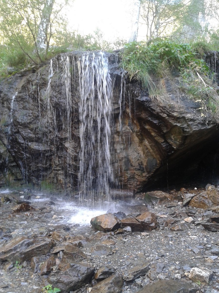 Чемал водопад Чечкыш