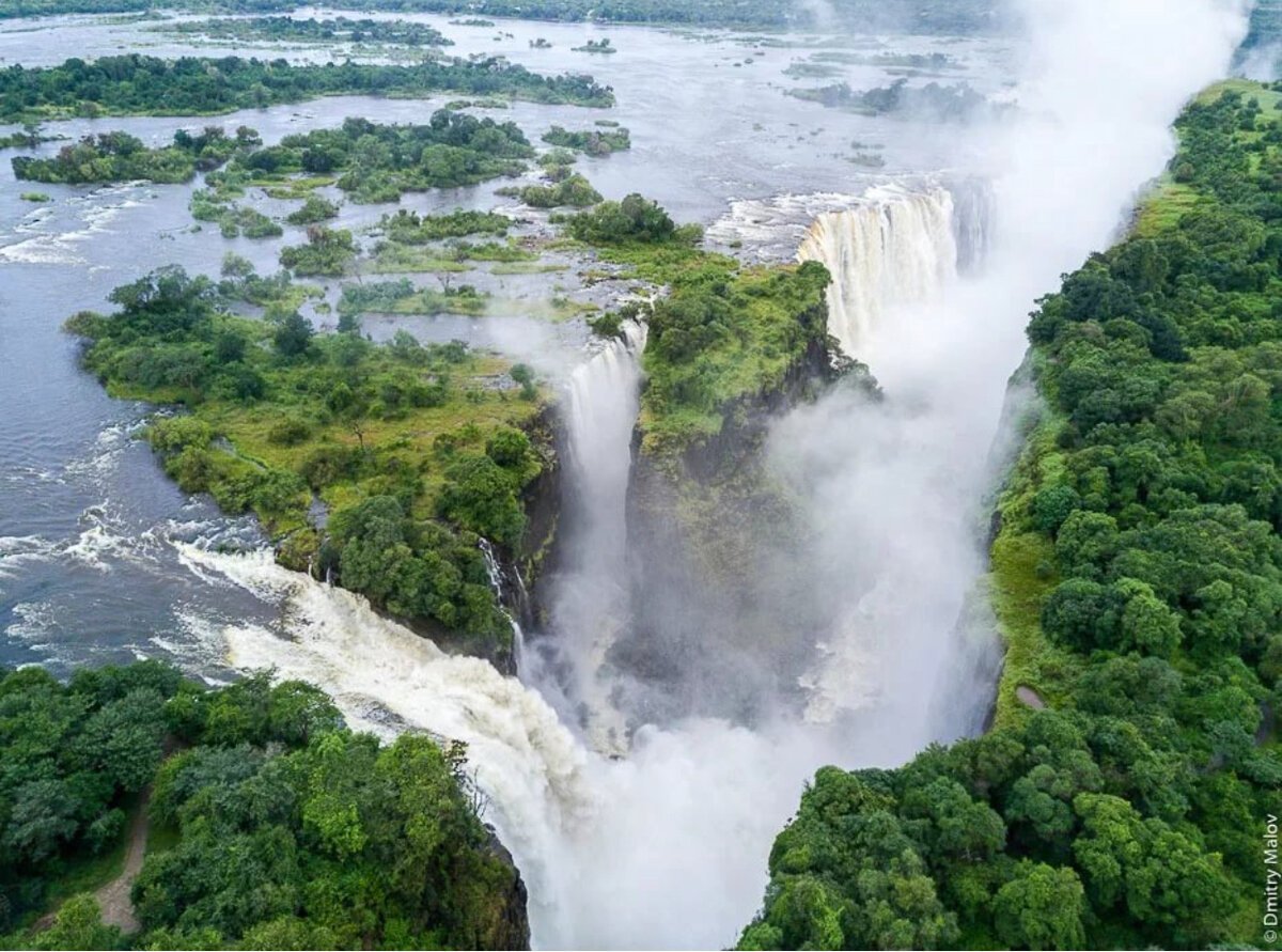 Замбези водопад Виктория