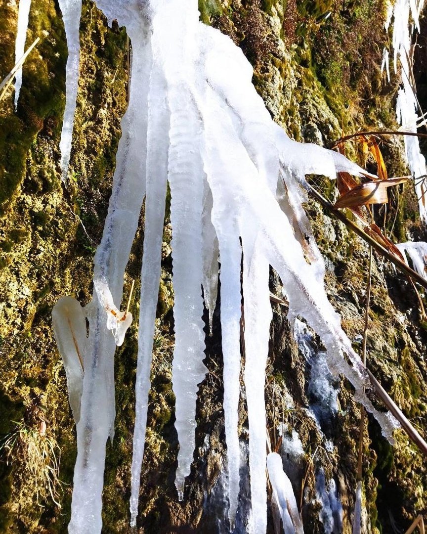 Ледяной водопад