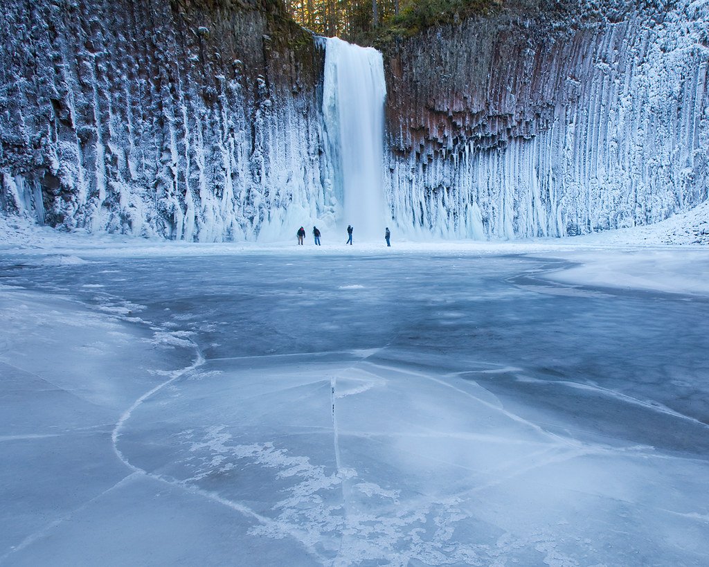 Водопад Abiqua, Орегон США