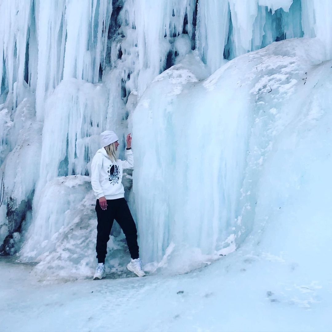 Ледяной водопад Пермь