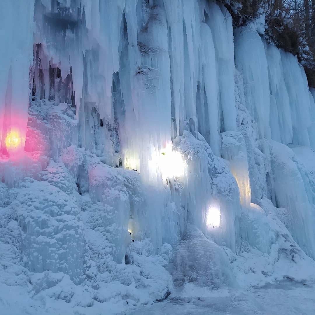Ледяной водопад Пермь