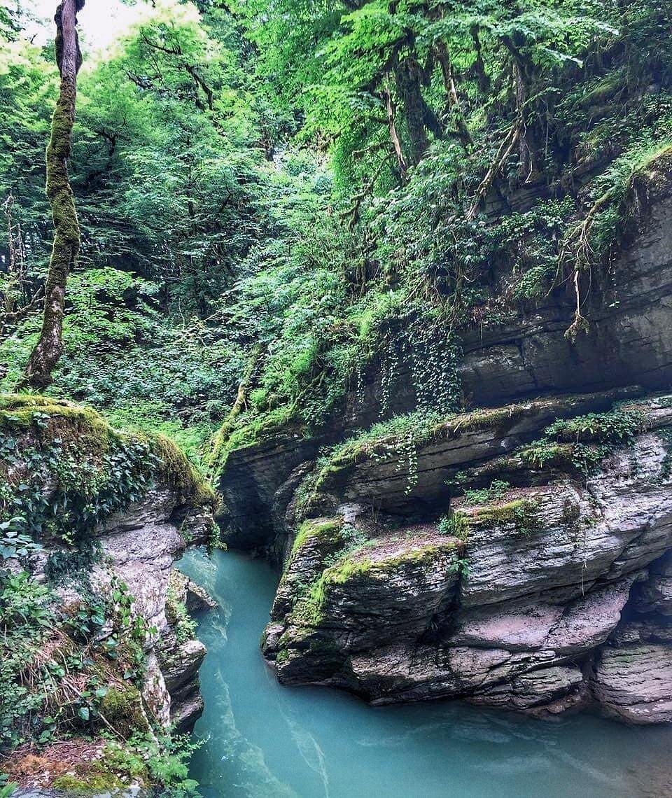 Водопад Сочи красная Поляна