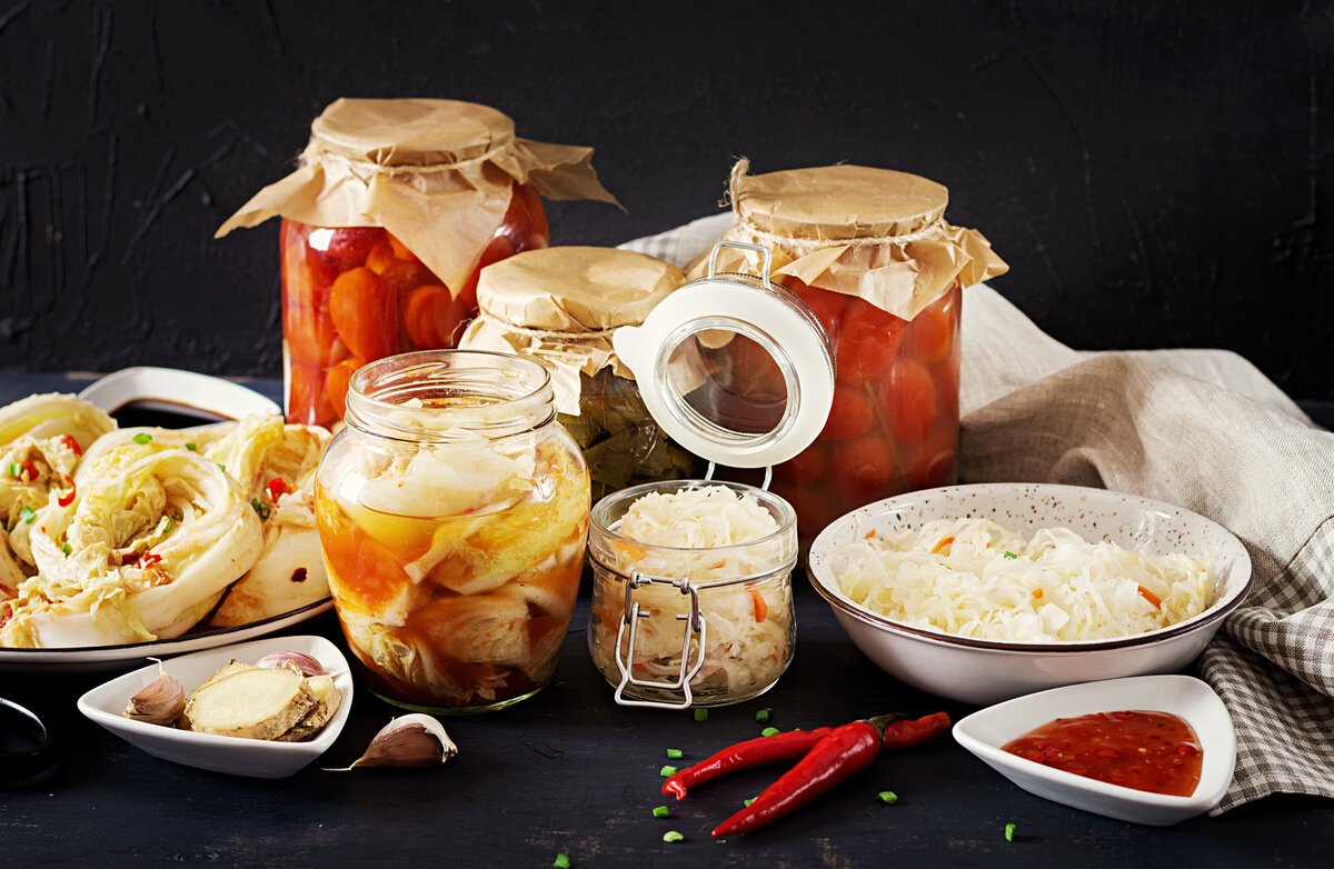 Квашеная капуста Комбуча, Нарине и пр.)