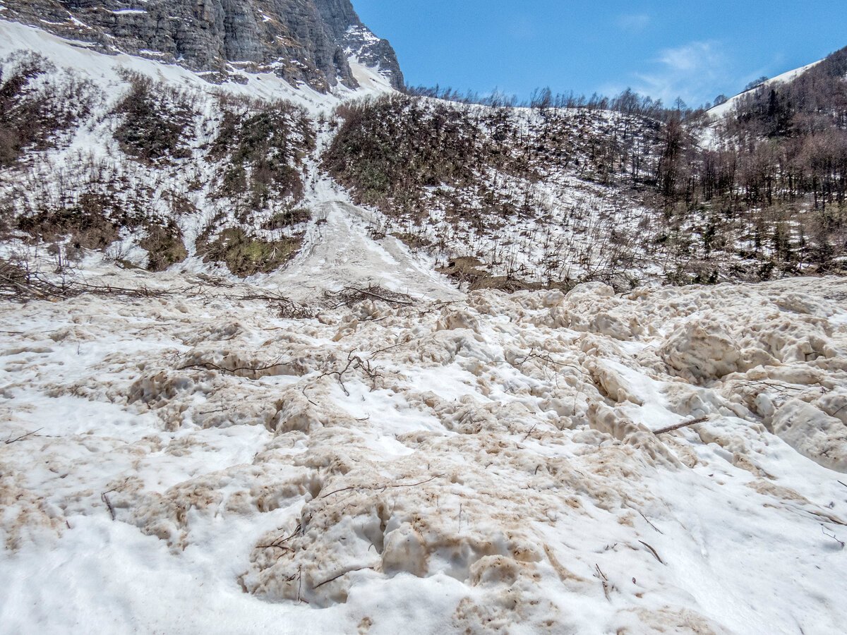 Гора Фишт водопад