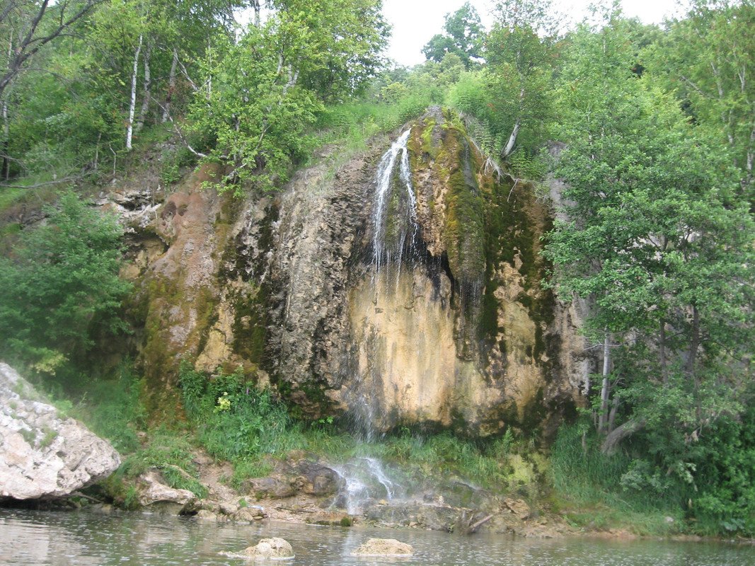 Инзер Абзановский водопад