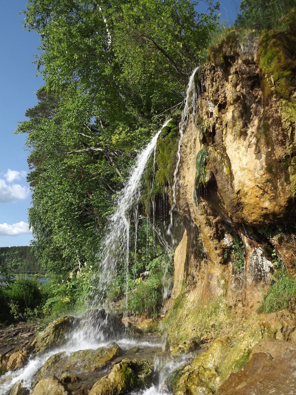 Водопад Плакун Пермский край