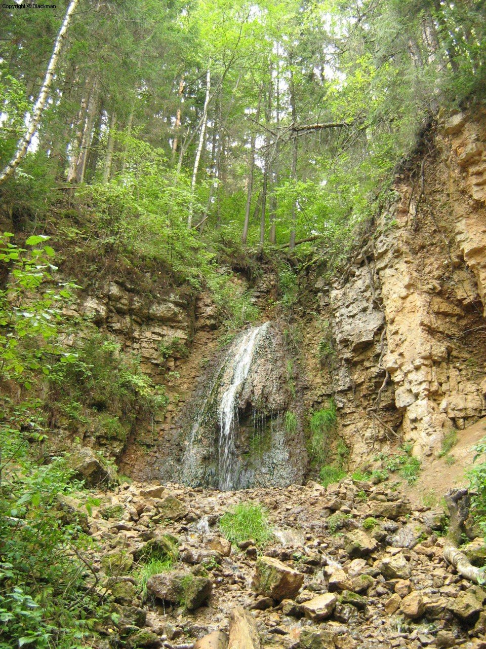 Берестянский водопад
